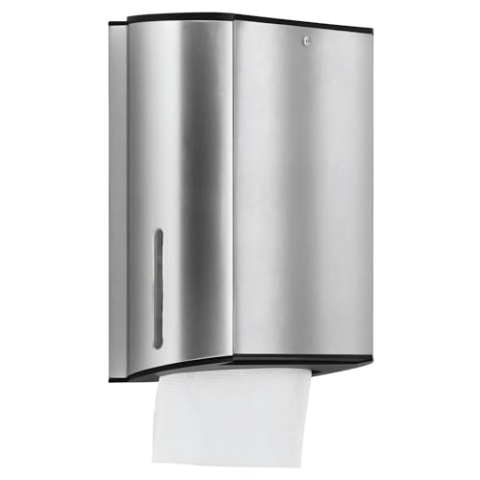 Keuco 14985170000 Papiertuchspender Plan, silber-eloxiert