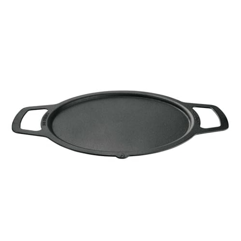 Solo Stove Gusseisen-Plancha für Feuerschale Bonfire und Yukon | Grillplatte für Feuerstelle, Umbau von Feuerstelle zu Grill, Zubehör für Outdoor Feuerschale, Kochoberfläche: Ø 45 cm, 7,7 kg