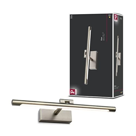 Paulmann 95562 LED Bilderleuchte Mingo 400mm incl. 1x9,5 W Warmweiß Altmessing Bildbeleuchtung Metall, Kunststoff Wandlampe 3000 K