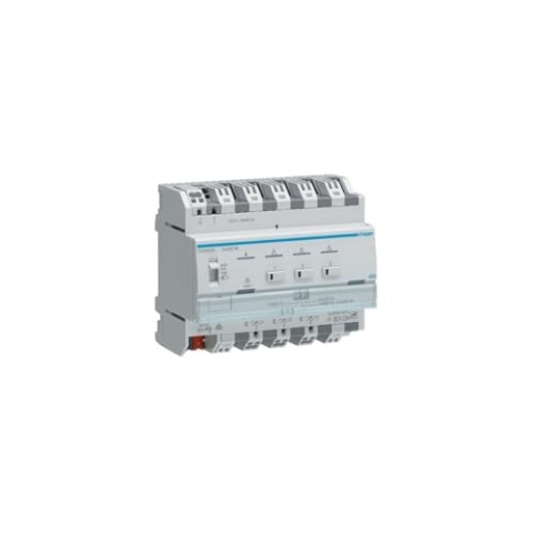 Hager TXA663A Universal-Dimmaktor 3-fach KNX easy, 3x300W, ESL/LED
