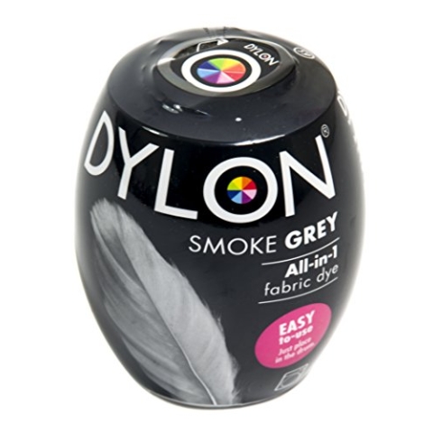 Dylon Maschine Dye Pod Box von 3 Smoke Grey, Farbstoff, 25 x 10 x 4 cm, 3