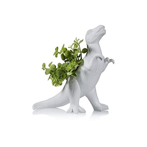 Bitten Plantosaurus Rex Dinosaurier-Pflanzgefäß, Mehrfarbig, Einheitsgröße