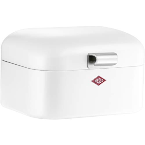 Wesco 235 001 Mini Grandy Brotkasten 17 x 18 x 12cm (L/B/H) weiß