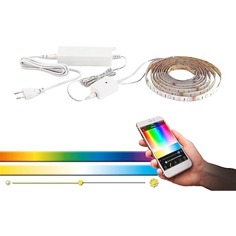 Eglo 33234 Crosslink LED STRIPE-C weiss L:500cm B:1.2cm H:0.3cm dimmbar 2700-6500K mit Connect Funktion