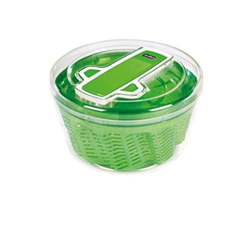 Zyliss E940015 Swift Dry Salatschleuder, Klein, 3.5L, Kunststoff, Grün, Salattrockner inklusive Salatschüssel, Aquavent Technologie