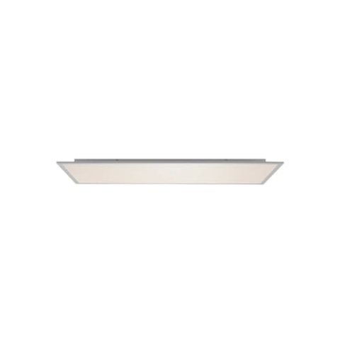 Lindby LED Panel Zento (Modern) in Alu (1 flammig,) - Bürolampe Deckenlampe Deckenleuchte Lampe Küchenleuchte