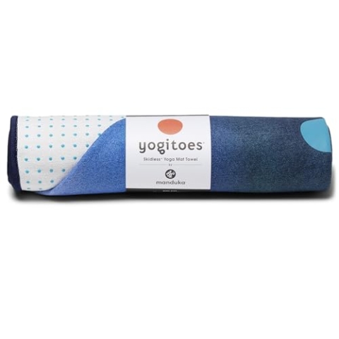 manduka Yogitoes Mat Towel Waters One Size, 262071649