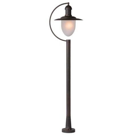 LUCIDE ARUBA - Mastleuchte - Ø 25 cm - 1xE27 - IP44 - Rostfarbe