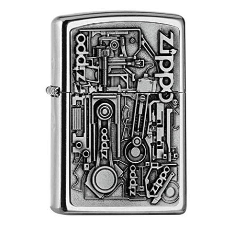 Zippo 2006539 207 Motor Parts Emblem 3D