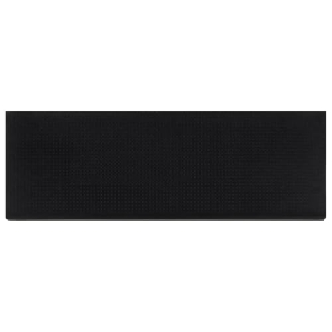 vidaXL Stufenmatten 10 STK., Stufenmatte mit Anti-Rutsch, Antirutschmatte für Treppen, Treppenmatte Treppenteppich, Schwarz Rechteckig Gummi
