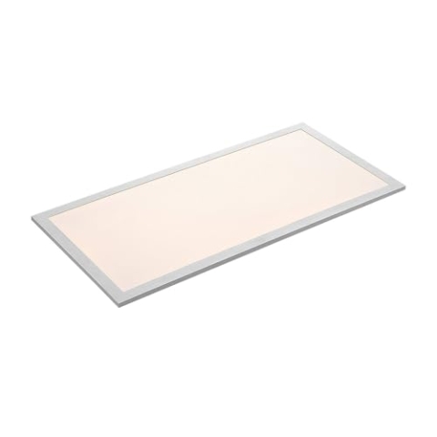 Lindby LED Panel Stenley (Modern) in Weiß (1 flammig,) - Bürolampe Deckenlampe Deckenleuchte Lampe Küchenleuchte