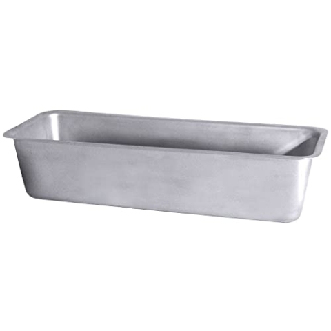 Contacto Edelstahl Back- und Pastetenform 35 x 12 x 8 cm, Volumen 3 l