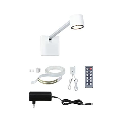 Paulmann 95576 LED Bilderleuchte Adelia Set 370lm incl. 1x4,5 Watt dimmbar Bildbeleuchtung 2700 K