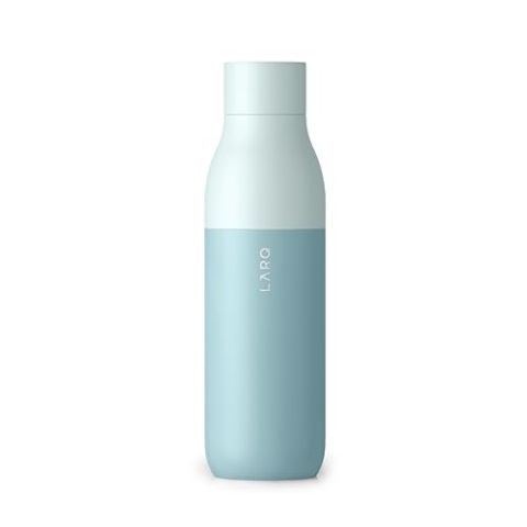 LARQ Bottle Twist Top 740ml - Isolierte Edelstahl-Trinkflasche | Thermoskanne, BPA-frei | Wiederverwendbare Wasserflasche für Camping, Büro und Reisen | Hält Getränke kalt und heiß, Seaside Mint