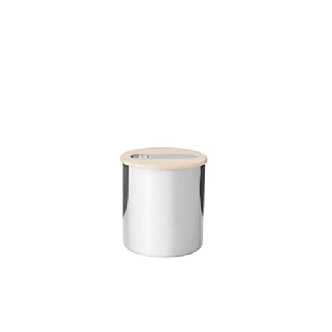 Stelton 511 Scoop Teedose mit Löffel - 0.3 kg - small 13 x 13 x 14 cm