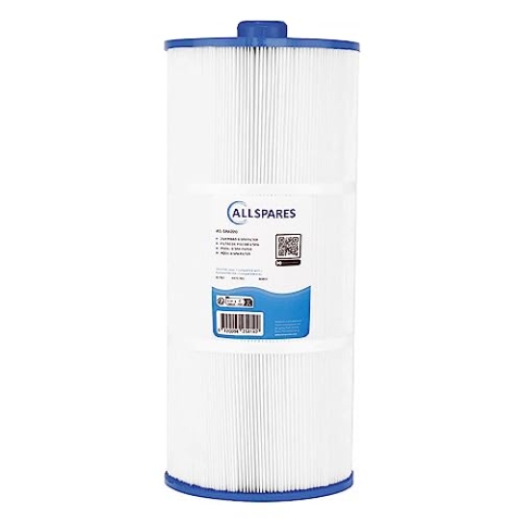 AllSpares Whirlpool Filter geeignet für Whirlpool Darlly SC763, PP1604, 6473-165 | Ø220x480mm
