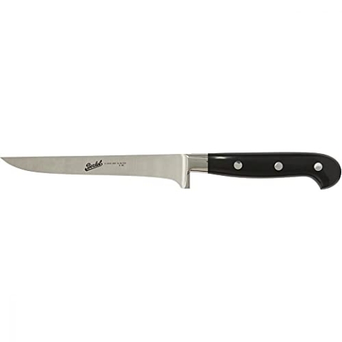 Van Berkel - Ausbeinmesser - ADHOC Serie | Klingenlänge: 16 cm | Griff: Schwarz Glanz|*Blisterverpackung*