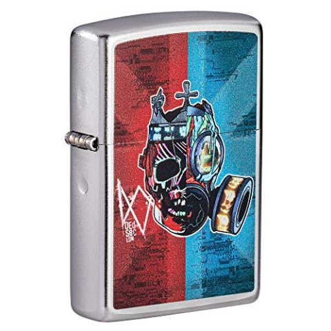Zippo Feuerzeug Watch Dogs Legion Satin Chrom Normal