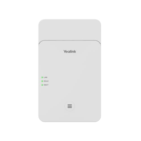 Yealink W75 DECT IP Mini Multi-Cell System – 20 gleichzeitige Anrufe, 3 Basisstationen, 20 Mobilteile, Nahtloses Handover & Roaming, HD-Sprachqualität, PoE-Unterstützung