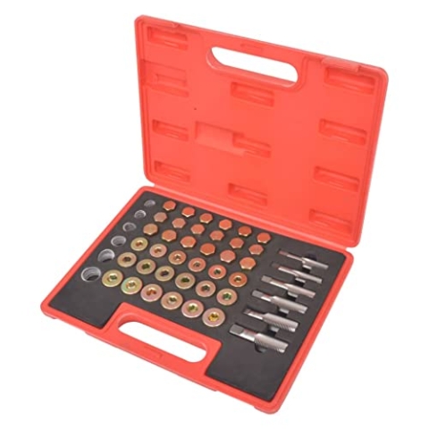 vidaXL Reparaturset für Ölablassschraube Reparatur Ölwanne Gewinde M13-M22