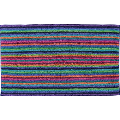 Cawö Badteppich Lifestyle blau Größe 70x120 cm