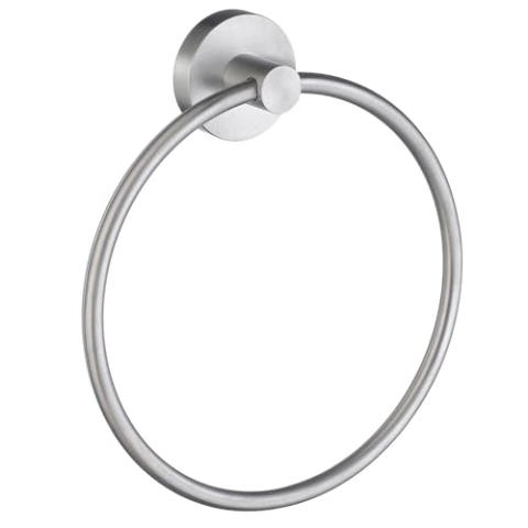 Smedbo Home "verchromtem matt Handtuch Ring, Silber