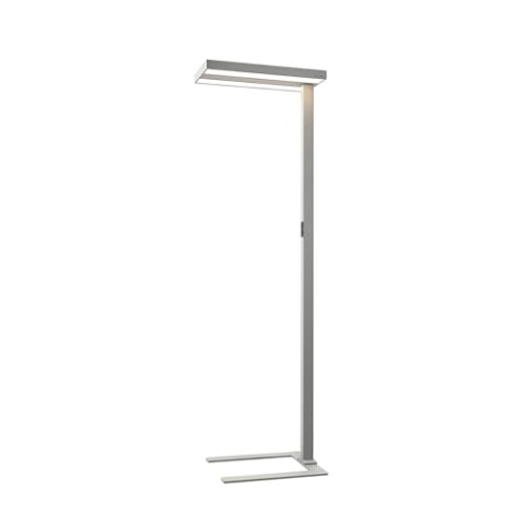 Arcchio LED Büro Stehlampe dimmbar, Bewegungsmelder, Tageslichtsensor, Bürolampe Stehlampe Up and Down 12000lm, 4000K, Standleuchte Deckenfluter Office