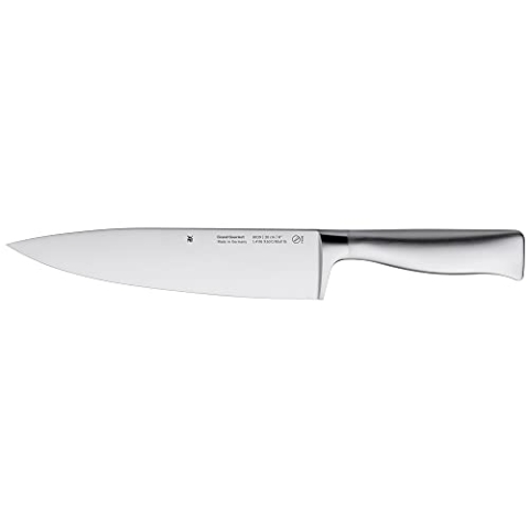 WMF Grand Gourmet Kochmesser 33,5 cm, Küchenmesser Made in Germany, Messer geschmiedet, Performance Cut, Spezialklingenstahl, Klinge 20 cm