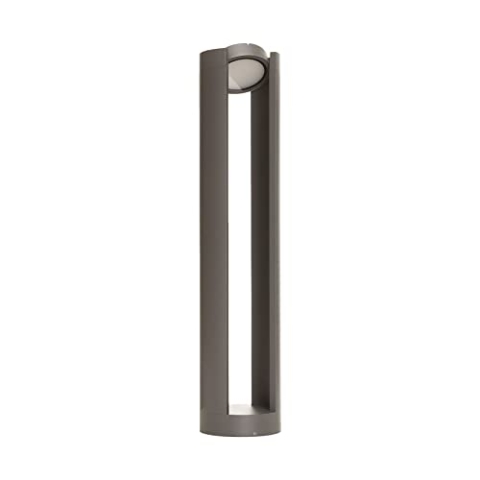 Lucande LED Wegeleuchte Pollerleuchte 80 cm, Aussenleuchte Garten 350° schwenkbarer Kopf Gartenlampe IP65 Außenstehleuchte Wegelampe Außenlampe