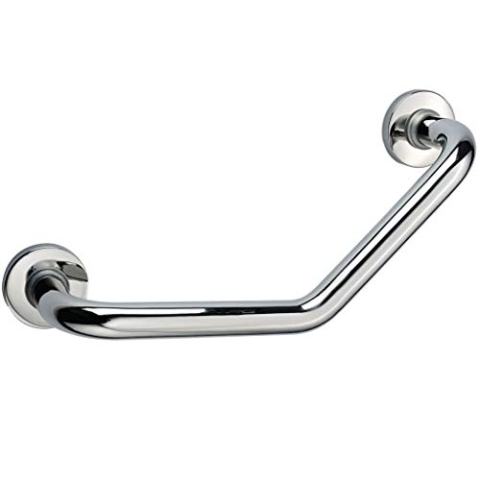 RIDDER Assistent A0011000 Winkel-Haltegriff, 45cm, Edelstahl, chrom