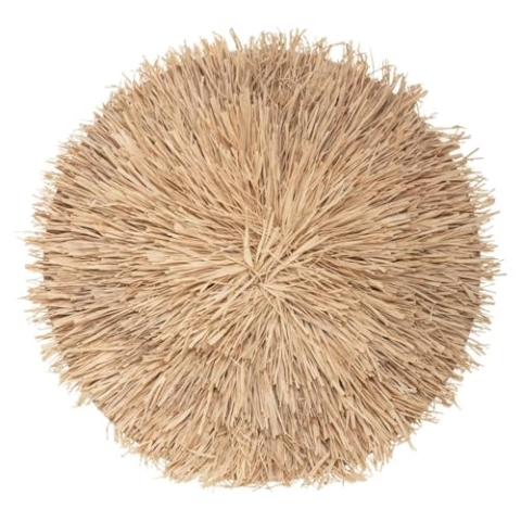 Atmosphera - Wanddeko "Hacienda" - Bast D. 60 cm - Beige