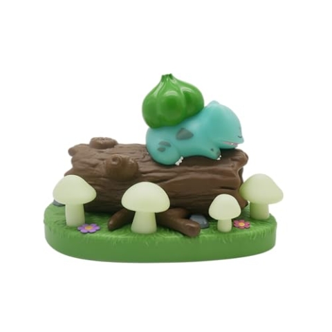 TEKNOFUN – Offizielle Pokemon-Lizenz – POKEMON Lichtszene BISASAM Lichtfigur – USB-C – für Kinder zum Sammeln – 811417