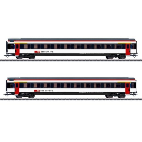 märklin 2-TLG. Schnellzugwagen-Set EW IV A SBB | Spur H0#42154