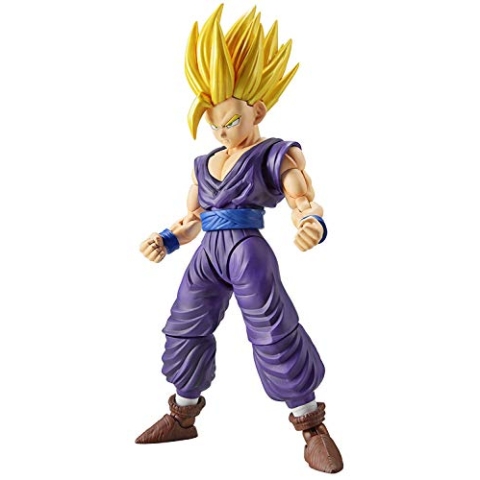 Bandai Spirits Figure-Rise Standard Dragon Ball Z Super Saiyan Gohan 2 (New Version) Plastic Model Maquette Modellbausatz, Keine Farbe, BAS5058214