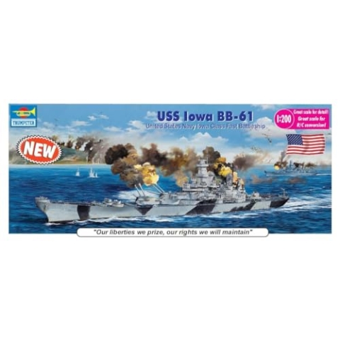 Trumpeter 003706-1/200 BB-61 USS Iowa