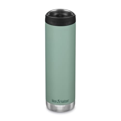 Klean Kanteen Tkwide Thermal mit Café Cap aus Edelstahl in der Farbe Beryl Green, 592ml, 1010108
