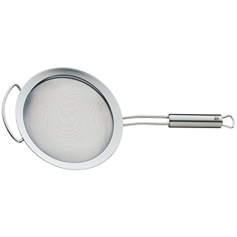 WMF Profi Plus Küchensieb 20 cm, mit Drahtgeflecht, Sieb Edelstahl, Cromargan Edelstahl teilmattiert, spülmaschinengeeignet