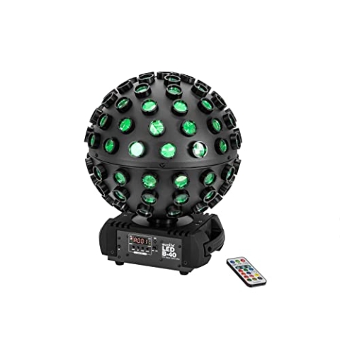 EUROLITE LED B-40 HCL Strahleneffekt MK2 | LED-Strahleneffekt mit RGBWA+UV-Farbmischung, inkl. Fernbedienung