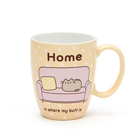GUND Pusheen Our Name is Mud Home Mug, Stoneware, Multicoloured, 13 x 9 x 10 cm