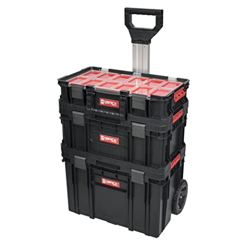 THE QBRICK TWO SET PLUS BOX SYSTEM ON WHEELS