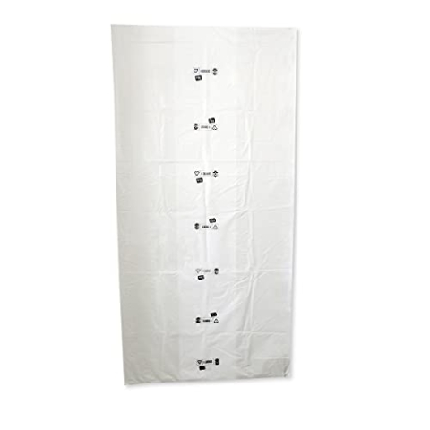 Müllsack/Abfallsack Triline Öko: 1000l, transparent – ✓reißfest ✓belastbar ✓100% recyclingfähig, 50 Sack