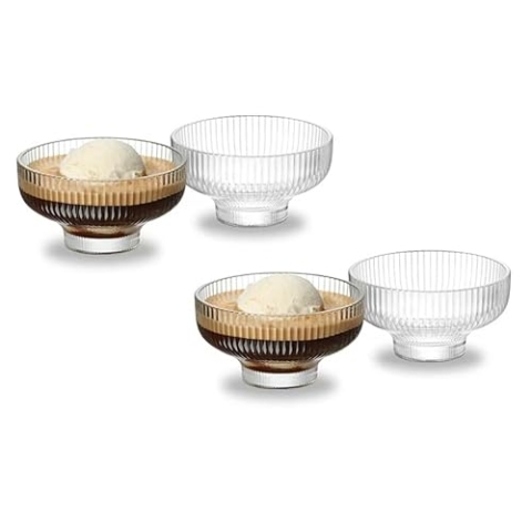 Nespresso Dessertschalen gläser Pack of 4