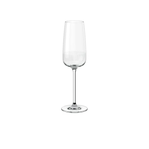 Villeroy & Boch – Afina Sekt-/Champagnerglas Set 4tlg., Champagnergläser, Gläser Champagner, Prosecco Gläser, Sekt Gläser, Gläserset, Spülmaschinenfest, Kristallglas
