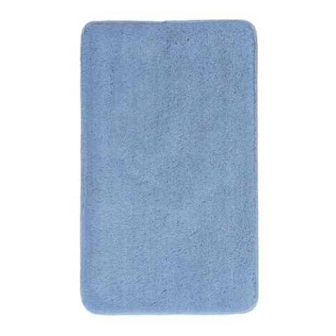 Kleine Wolke Badteppich, Mikrofaser, Azur, 1 cm cm 4004478075108