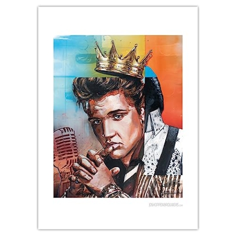 Elvis Presley Druck (50x70cm)