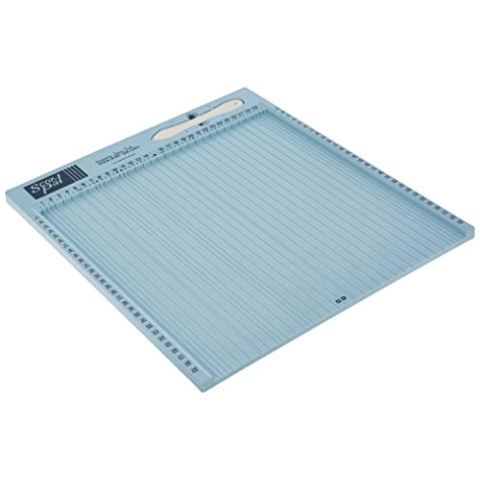 Scor-Pal Metrisches Falzbrett, Plastik, blau, 40 x 34,9 x 1,9 cm