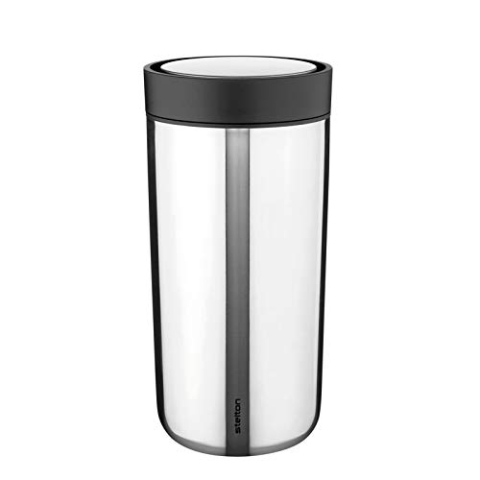 Stelton - Trinkbecher - to go Click - 0,4 L - Edelstahl