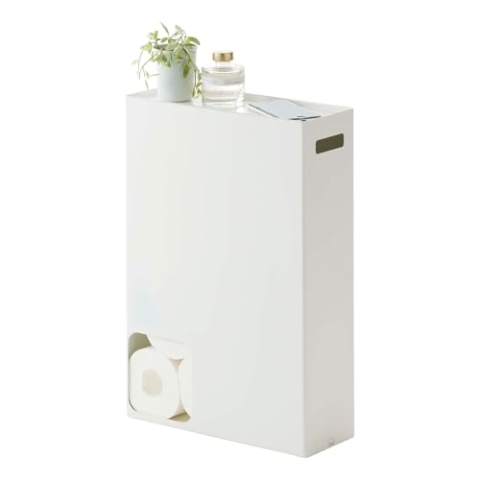 YAMAZAKI Plate Toilettenpapierspender, Weiß