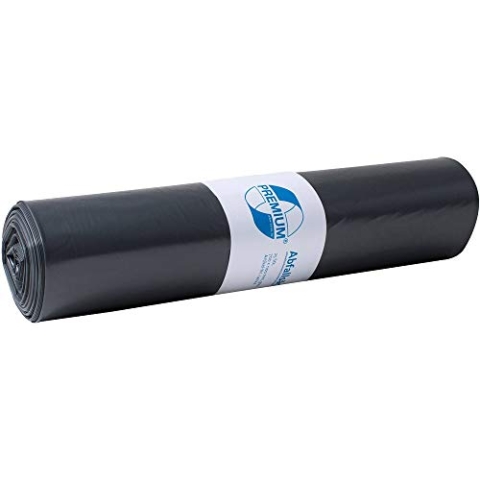 Abfallsäcke PREMIUM, 120l, schwarz Typ 60, 700x1100mm, 25 Stück