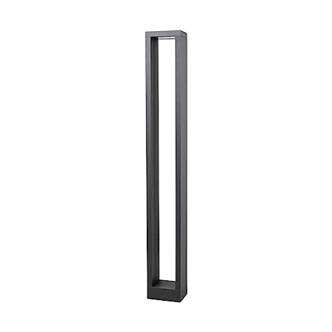 Lucande LED Wegeleuchte 90 cm, Außenleuchte IP54 Pollerleuchte außen 10W Gartenlampe Aussenleuchte für Garten Außenstehleuchte